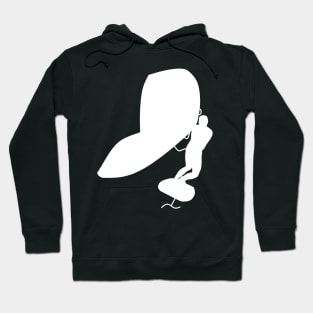 Surfer with wingfoil Hoodie